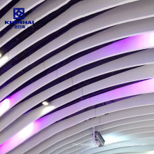 Custom Made Supermarket Aluminum Suspended False Baffle Ceiling Designs